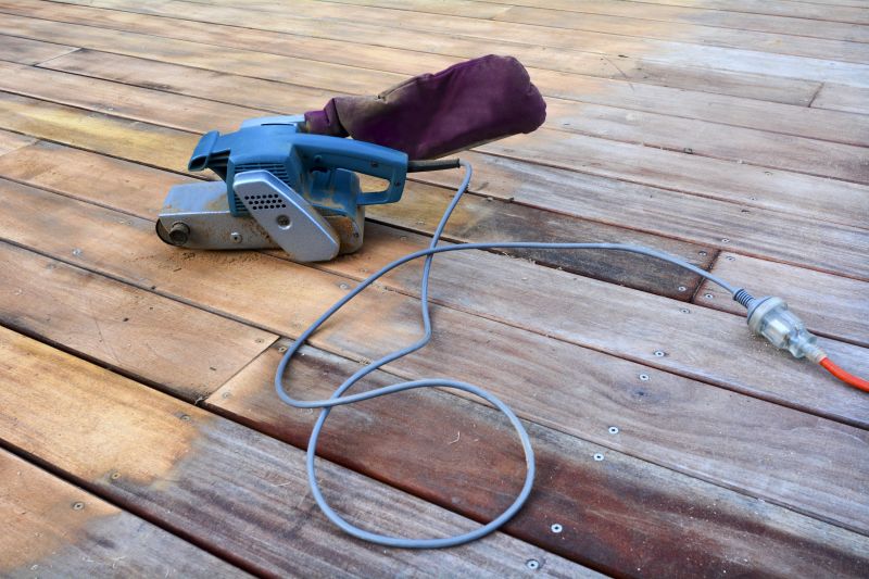 Deck Sanding And Staining